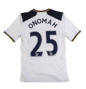 TOTTENHAM HOTSPUR, match-worn shirt from 2016 International Champions Cup in Melbourne, with "ONOMAH" & "25" on reverse.