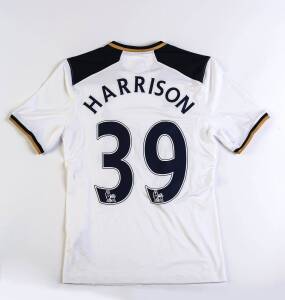 TOTTENHAM HOTSPUR, match-worn shirt from 2016 International Champions Cup in Melbourne, with "HARRISON" & "39" on reverse.