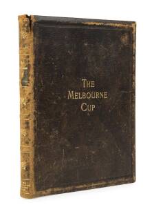 "Victoria's Greatest Races, with full descriptions of the Melbourne Cup 1921, Caulfield Cup 1922-3, Melbourne Cup 1922-3", edited by Michell [Melbourne, c1924]. Fair/Good condition.
