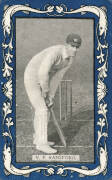 1909 Wills (Australia) "Australian & English Cricketers", part set [18/25 + 2 spares], all with Blue borders. One damaged, others Fair/G. - 2