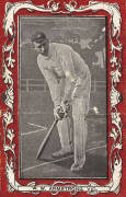 1910 Wills (Australia) "Australian & South African Cricketers", Blue borders [26/60 + 2 spares] & Red borders [40/60 + 11 spares]. Fair/VG. - 2