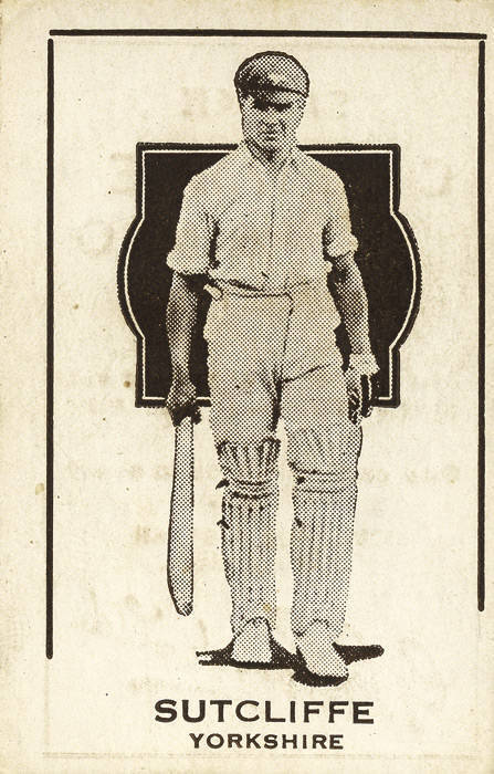 1924 G.G.Goode (Australia) "Prominent Cricketer Series", complete set [17], noted Sutcliffe, Gilligan & Kilner. One Fair, others mainly G/VG.