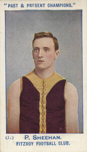 1905-10 Wills "Past & Present Champions", almost complete set [48/50]. Fair/G condition.