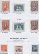 General & Miscellaneous Lots (Australian Commonwealth) - Scrappy pre-decimal collection with pickings including Second Wmk 5/-, Third Wmk 10/-, SMult Wmk 6d corner block of 4, KGV Heads with some varieties noted, Victoria Centenary 1/- x6, NSW Sesqui 2d M - 3