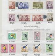 General & Miscellaneous Lots (Australian Commonwealth) - Collection on Seven Seas pages with modest Roos & KGV Heads, Other Pre-Decimals apparently complete nint or used with some CTO including the KSmith 'OS' duo & 5/- Bridge, 'SPECIMEN' Overprints 10/- - 4