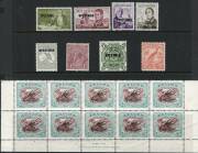 General & Miscellaneous Lots (Australian Commonwealth) - Accumulation in file box disorganised but with pickings, noted small group of mint & used KGV Heads, mounted 'SPECIMEN' overprints including £1 Roo, Pre-Decimal Navigators & £2 Arms, then unmounted