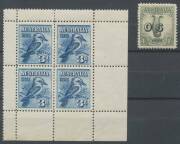 General & Miscellaneous Lots (Australian Commonwealth) - 1913-65 mint collection with KGV Heads mostly complete noted 1/4d SMult Perf 14 in very deep shade, unmounted Kooka M/S as are some other Commems, some 'OS' perfins and overprints (no KSmith), Robes - 2