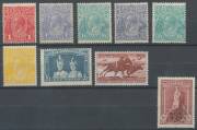 General & Miscellaneous Lots (Australian Commonwealth) - 1913-65 mint collection with KGV Heads mostly complete noted 1/4d SMult Perf 14 in very deep shade, unmounted Kooka M/S as are some other Commems, some 'OS' perfins and overprints (no KSmith), Robes - 3