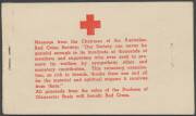 General & Miscellaneous Lots (Australian Commonwealth) - "CINDERELLAS": c.1945 'DUCHESS OF GLOUCESTER/RED CROSS APPEAL' booklet panes of 4 in black, grey-blue & bright green, unmounted; with an original booklet cover for 12 "Penny Seals". Very scarce. (4