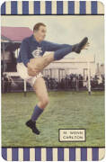 1954 Coles "Victorian Footballers" (Series 2) almost complete set [53/56]. G/VG. Superb condition. - 2