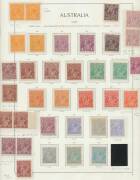 KGV Single WMK - Well-packed Lighthouse pages with all the standard colours/shades & dies including 1d red Die II (**), 1d red Die III x3 (one **), 4d orange x9 including Watermark Inverted & lemon-yellow (a little aged but **), 4d blue x3 (one with the W - 4