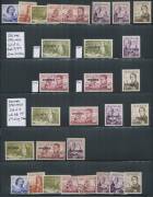 Other Pre-Decimals - 1963-65 Navigators set of 8 x2 (one used) & 'SPECIMEN' Overprints, also Decimals 'SPECIMEN' set x2 plus 15mm Overprints on 75c & $1, unmounted. (30) - 2