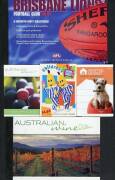 Decimal Issues - Box of mostly "prestige" booklets plus AFL set of 16 in pack as issued, etc. (100+)