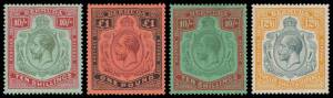 British West Indies - BERMUDA: 1902-35 Issues with 1902-25 Caravels complete, 1918-22 MCA High Values set + 5/- shade (**), 1920-21 Tercentenary set plus a faded 'SPECIMEN' set with no gum, 1921 Tercentenary set, 1922-34 Caravels plus shades, 1924-32 Scri