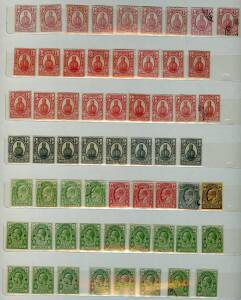 British West Indies - TURKS & CAICOS ISLANDS: Heavily duplicated collection to 1982 in four stockbooks with some better stamps noted, plus 1983-97 issues in packets & a bundle of booklets, a high proportion unmounted or CTO. Ideal for thematics retailer. 