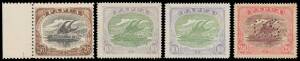 Papua - 1907-41 Issues including 1909 Large 'PAPUA' 2/6d, Small 'PAPUA' selection to 1/- x4, 1910 Large 'PAPUA' to 2/6d (both), Bicolours x2 sets, 1938 Airs (**), 1939-41 Airs, some Monograms & imprints including 1932 9d & 1/3d strips of 3, Punctured 'OS'