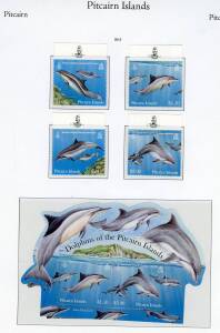 Pitcairn Island - Collection in bulging KaBe hingeless album with issues to 1995 & 2004-2013 largely complete plus 1930 1938 & 1940 (Last Day) NZ Postal Agency covers, some photogravure varieties, 1985 Paintings $2 Date Error, 1949 Wedding & most QEII iss