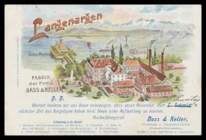 General & Miscellaneous - Selection of mostly German chromolithographs mostly Undivided Backs & generally Gruss aus types but also Royalty, Military, Advertising, Christmas & Humour, etc, also similar cards from Turkey Egypt Luxemburg & England, condition
