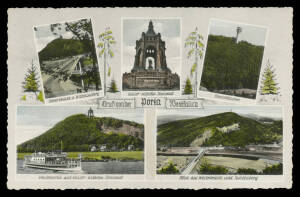 General & Miscellaneous - c.1930s cards collected on a World Tour Europe, Britain, Canada etc, some real photos with Aden including hoisting a camel aboard ship!, Egypt including "Mamelouk Tombs by moonlight", Hawaii surfing at Waikiki and "Chinese Christ