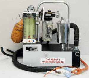 C.I.G. "Midget 2" anaesthetic machine.