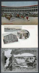General & Miscellaneous - Display pages for subjects including Belgium 1913 Ghent Exposition x8, Spain Bullfighting set of 12, glamour, children, WWI National Institute for the Blind set of 6 & "Sketches of Tommy's Life" comic cards set of 10, etc, also o