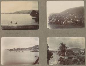 General & Miscellaneous - PHOTOGRAPHS: 1902-10 collection of 100x75mm prints in contemporary album with owner's inscription within of British Quarter-Master Sergeant Joseph Smith RE in Sierra Leone & elsewhere in West Africa, subjects include Colonial & n