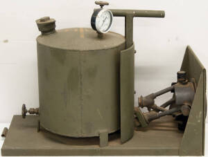 Army issue gas burner unit.