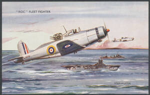 Picture Postcards - AVIATION: RAF & US Army aircraft mostly by Real Photograph Co and Valentines showing bombers, fighters, transport, cargo and surveillance planes, WWII period Airgraphs (11) and German aircraft (9). (250+)