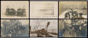 Picture Postcards - MILITARY - NAVAL: Shoebox of real photo cards by amateurs though many are very skilfully produced, mostly British & the vast majority of warships from capital ships to lighters many captioned or identified on the reverse, plus some of 