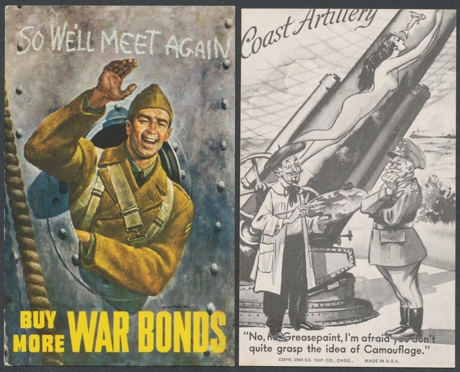 Till We Meet Again - Buy War Bonds World War II Poster