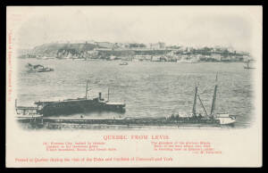 Picture Postcards - ROYALTY: 1900 Wrench "Links of Empire" Numbers 11 to 20 for the Royal Visit from Australia to Canada, all posted at the appropriate ports of call including 'ASCENSION/AU30/01' & 'ST JOHNS/OC25/01/NEWFD', a few minor blemishes but fine 