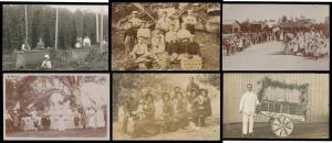 Australian Commonwealth - "The Way It Was" extensive collection of real photos depicting life in Edwardian times including Occupations, Habitation, Agriculture, Cycling, Motoring, Sport, Picnics, Celebrations, Apparel, Bathing, etc, many with the location