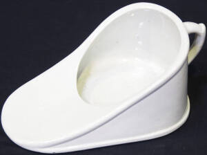 Childs ceramic bed pan.