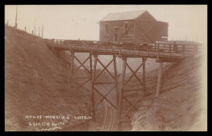 Victoria - STRZELECKI RANGES: Terrific little collection of Outtrim Jumbunna & Kongwak cards including the coalmines & railways etc, many real photo types including the Outtrim Fire x2, "House Moveing Outtrim", "Jumbunna from East", "Kongwak Butter Factor