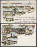 Austria - Box of mostly chromolitho "Gruss aus" or similar "Pozdrav z" multi-view cards from throughout the Austro-Hungarian Empire including many towns known today by quite different names in what later became Czechoslovakia Poland & Yugoslavia, noted 18 - 6