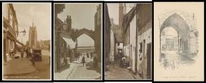 Great Britain - JUDGES LTD (HASTINGS): Beautiful collection of topographical cards featuring small towns, ancient monuments & churches, private houses, unusual landscapes etc, some with notations on the address side but generally suside & mostly unused. 