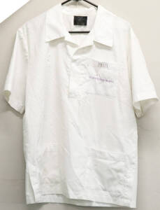 White registered nurses over-shirt for Prince Henry Hospital.