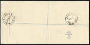 Australian Aerophilately - 19 Feb.1930 (AAMC.152) Daly Waters - Camooweal, registered cover carried by Australian Aerial Services on their new route. [Only 30 flown]. Cat.$350. - 2