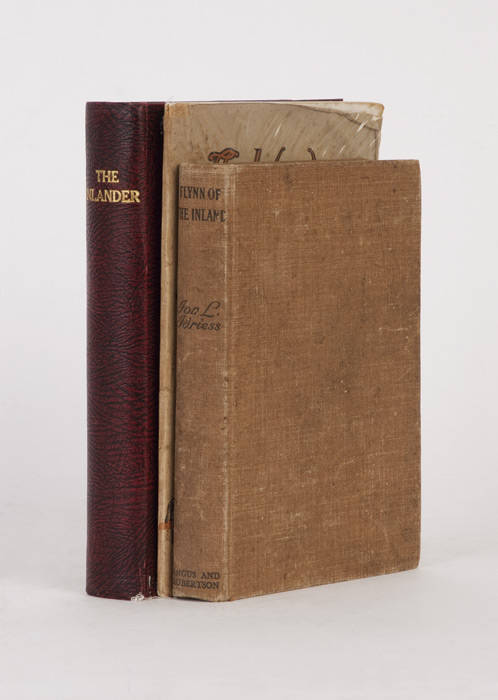 JOHN FLYNN: "The Inlanders" by Rev. John Flynn of Flying Doctors fame; Proof Copy Only, Confidential (for private circulation only among members of Assembly 1912). Signed by Flynn & dated 1939 with notation "200 copies"; Volumes 1 & 2 c1913 & new volume 1