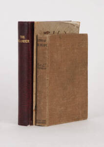 JOHN FLYNN: "The Inlanders" by Rev. John Flynn of Flying Doctors fame; Proof Copy Only, Confidential (for private circulation only among members of Assembly 1912). Signed by Flynn & dated 1939 with notation "200 copies"; Volumes 1 & 2 c1913 & new volume 1