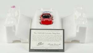 FRANKLIN MINT: 1:43 1968 L88 Corvette Sting Ray. Mint in box with original accompanying papers (1 item). 
