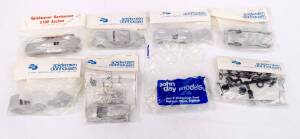 Group of Model Car Kits Including Danhausen:&nbsp;Mercedes Avus with NAZI Stickers; And JOHN DAY: Sunoco Porsche Audi. All unbuilt in original plastic packaging with cardboard cards. (24 items)