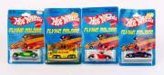 MATTEL: Hot Wheels Group 1975-80 'Flying Colors' Including Airport Rescue; And, 31 Doozie. All Mint in original cardboard packaging. (12 items)