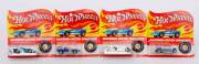 MATTEL: Hot Wheels Group of 1970s California Custom Miniatures Including Six Shooter Green; And, Mutt Mobile Blue; And, Special Delivery Blue. Most mint, all in original cardboard boxes. (8 items)