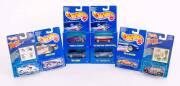 MATTEL: Hot Wheels 1990s Group including '56 Flashsider (2029); And, Aeroflash (1781); And, 'Tattoo Machines' Road Pirate. All mint in original cardboard packaging. (63 items)