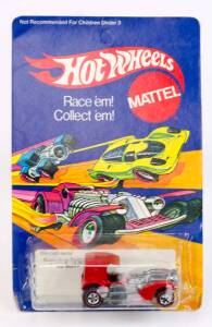 MATTEL: Hot Wheels Die-Cast Metal 1972 'Superfine Turbine' Red (6004). Mint condition in original packaging.