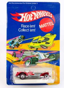 MATTEL: Hot Wheels Die-Cast Metal 1973 'Sweet 16' Red (6007). Mint condition in original packaging.