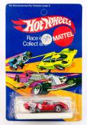 MATTEL: Hot Wheels Die-Cast Metal 1970s 'Porschd 917' Red (6972). Mint condition in original packaging.