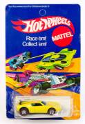 MATTEL: Hot Wheels Die-Cast Metal1970s 'Xploder' Yellow (6977). Mint condition in original packaging.