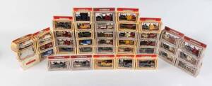 LLEDO: Group of 'Models of Days Gone' including Collectors Club of Australia Presentation Model; And, Hull Police Fire Brigade Horse and Cart. All but two mint in original cardboard boxes. (39 itmes)&nbsp;